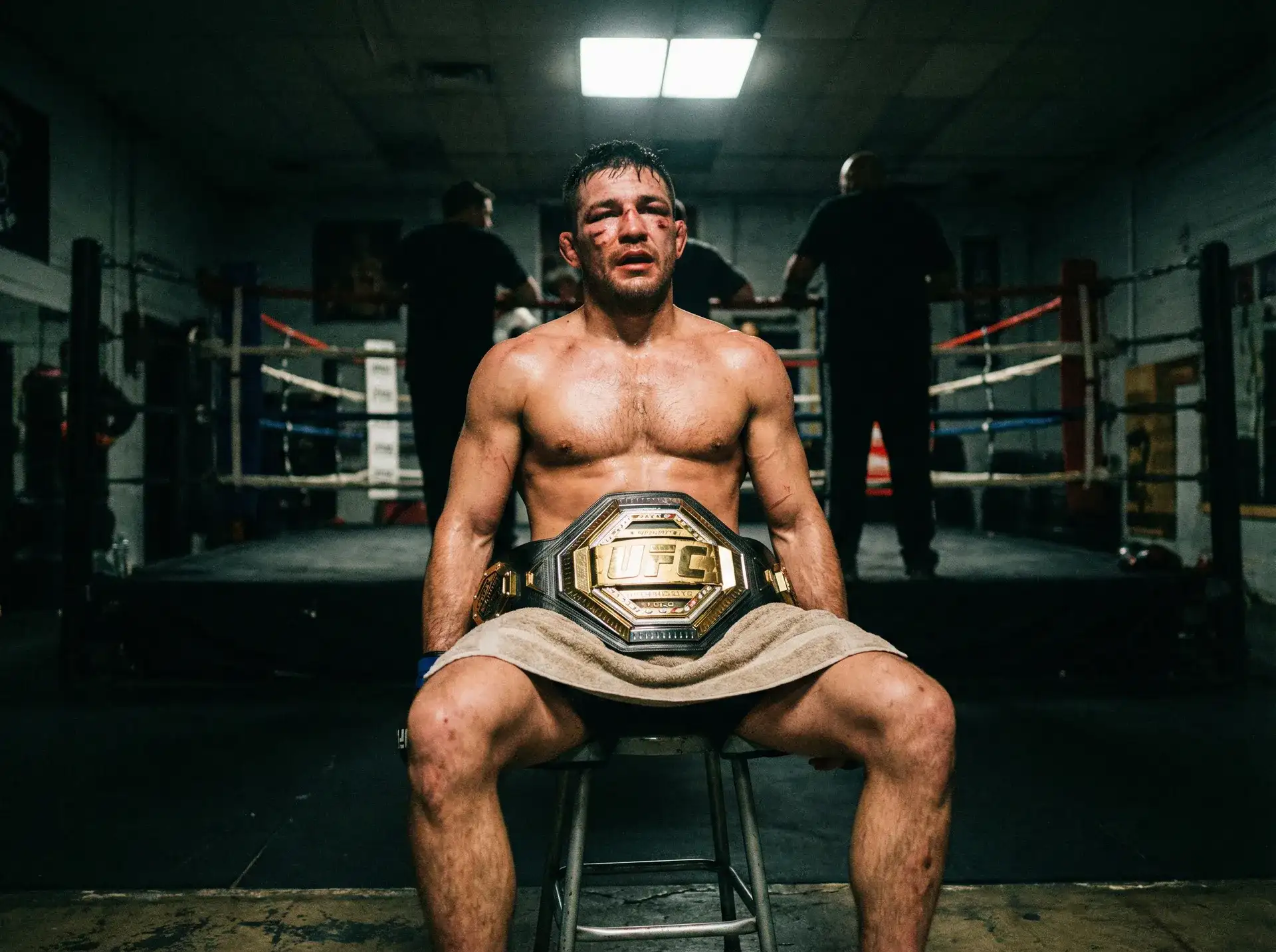 快播盒 中量级冠军铁血战士坐拥金腰带